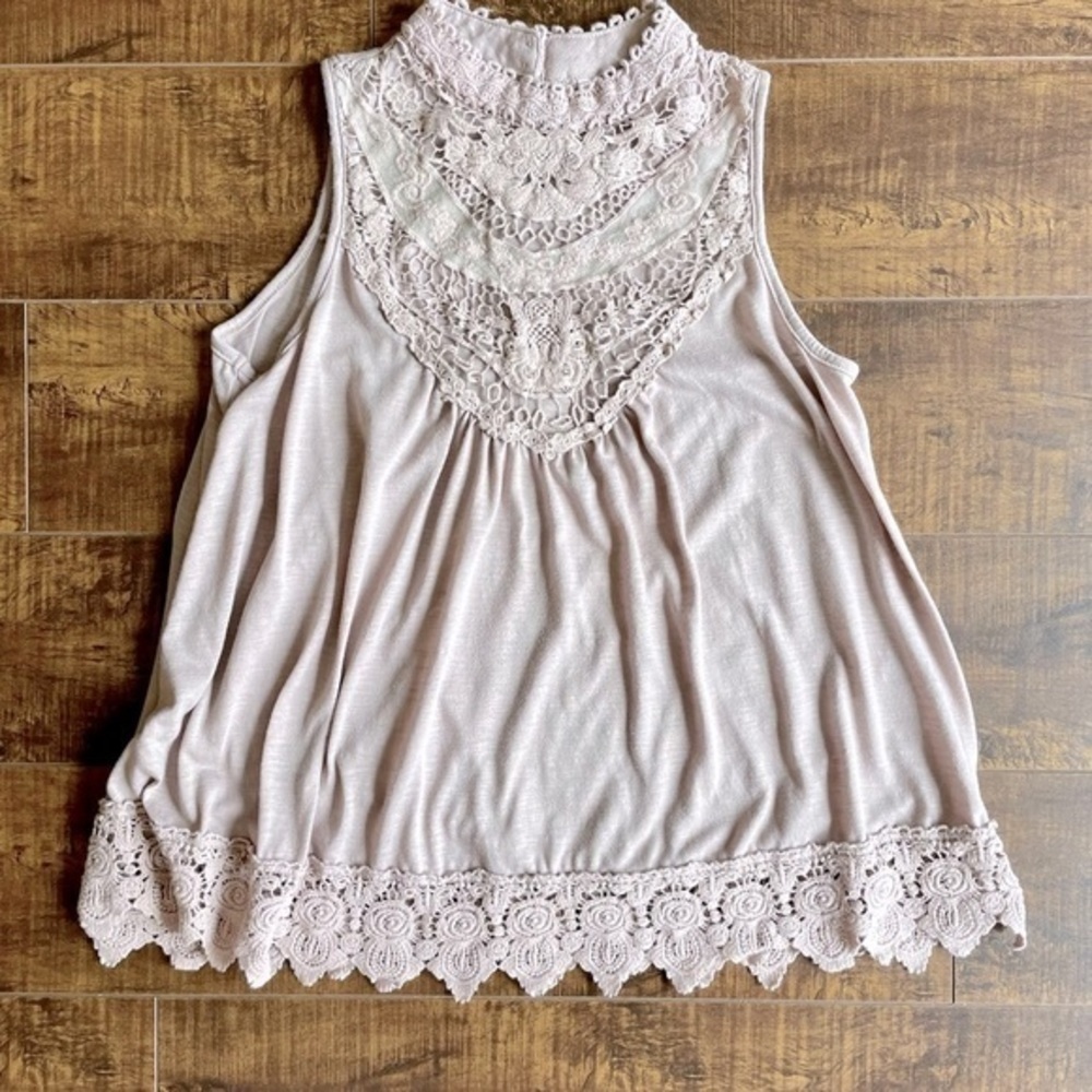 Xhilaration boho crochet top - Small - Picture 5 of 9